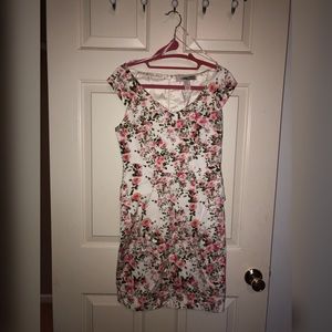 Floral mini dress